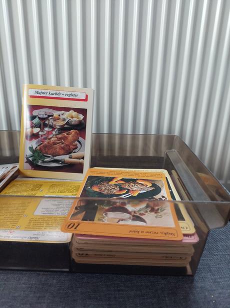 Kartičky s receptami, 