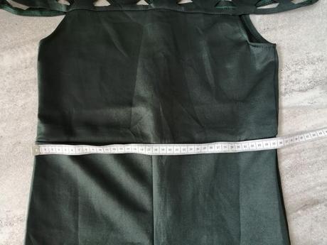 Neoprénový tmavozelený overal asos, vs, s