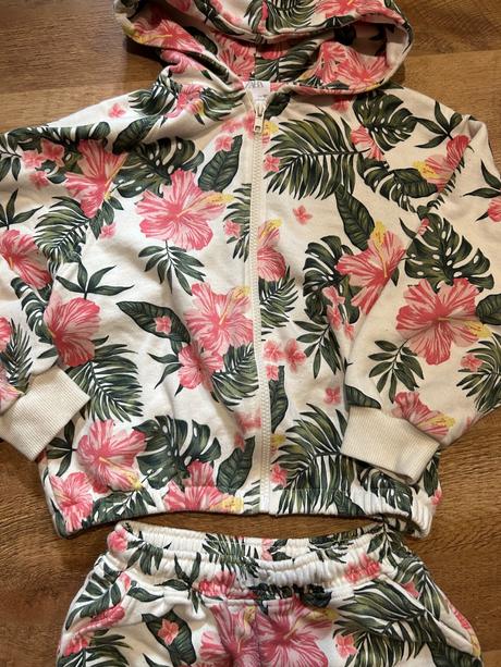 Súprava mikina a šortky, zara,128