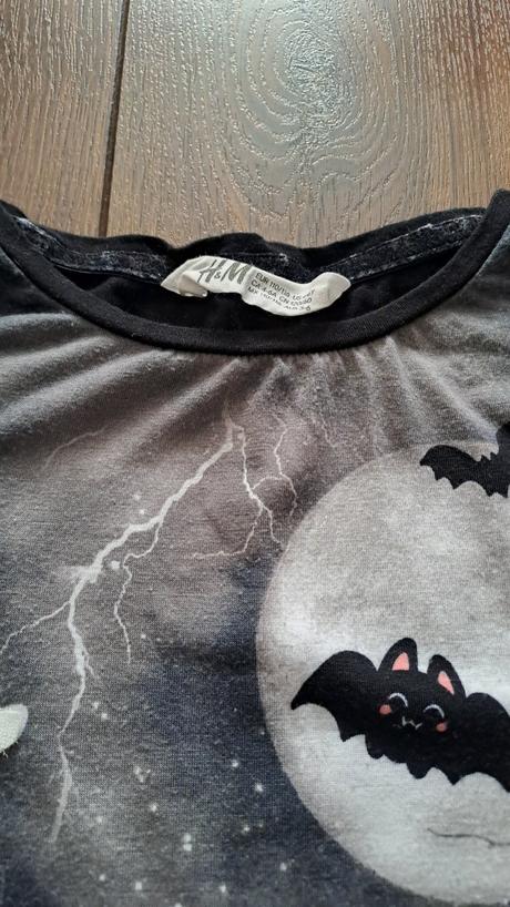 Tričko s dlhým rukávom, h&m,110