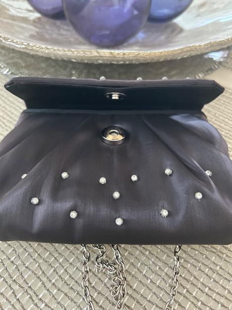 Spoločenská kabelka malá perličky, 