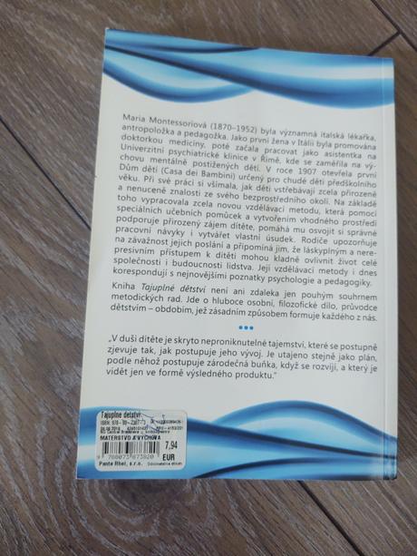 Tajuplne detstvi maria montessori, 