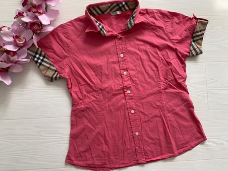 Burberry - lososová košeľa, burberry,44