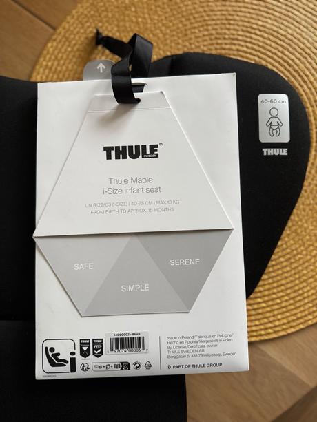 Thule maple autosedacka, 