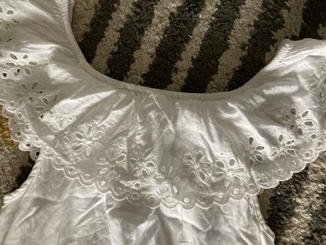 Letný top s volánom 140/146, 140