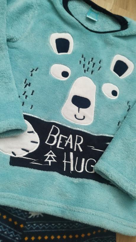 Pyžamo teplé fleece, pepco,104