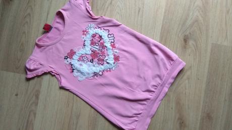 Predĺžené tričko s aplikáciou, 122