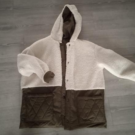 Bunda obojstranná teddy, s