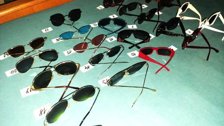 Predám  slnečné okuliare - 21ks, 