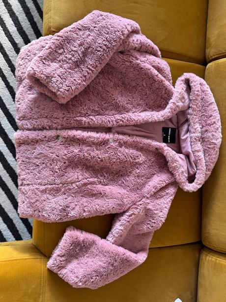 Dámsky kožúšok ružový, tally weijl,m