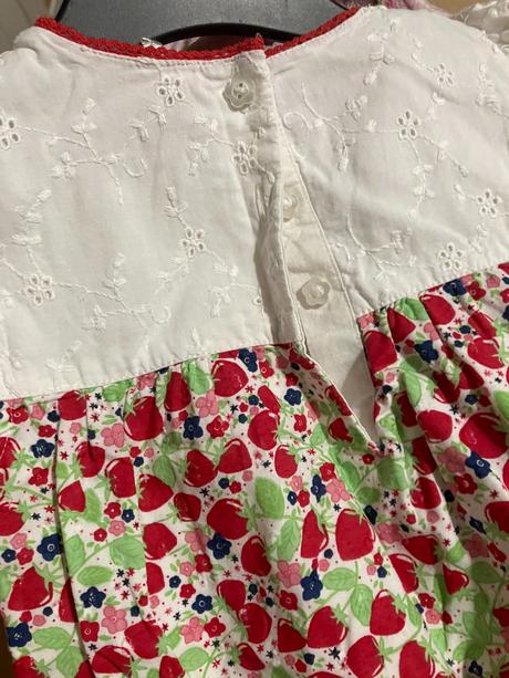 Letné šaty s jahôdkami, tu,80