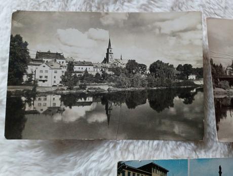 3 x stará pohľadnica nymburk,
