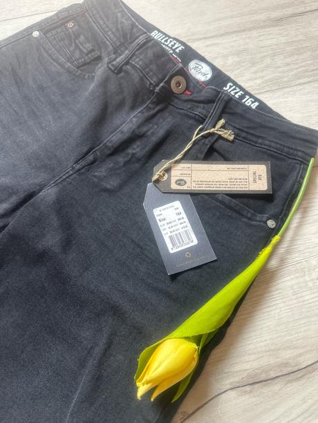 Šortky riflove petrol, 164