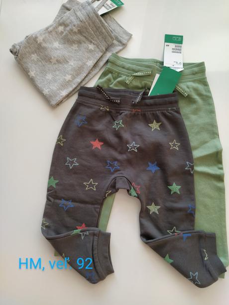 Tepláky h&m - s visačkou, h&m,92