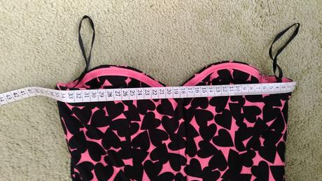 Cierne puzdrove saty so srdieckami hm s, h&m,34