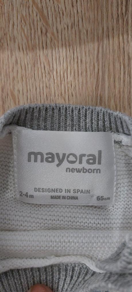 Predám súpravu zn. mayoral veľ.65 (2-4mes.), mayoral,62