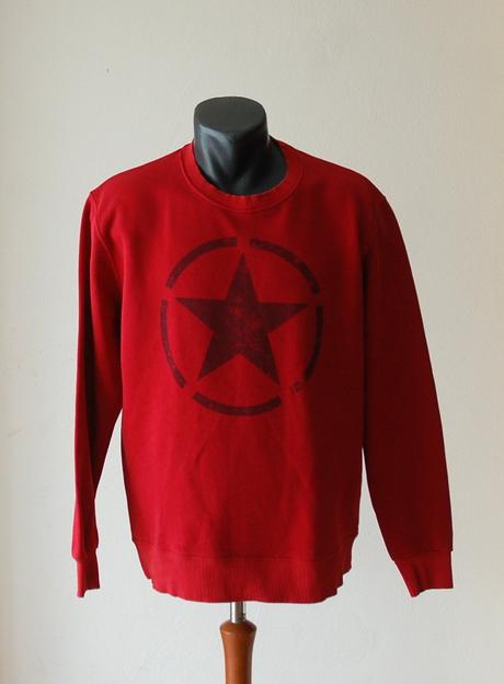 Pánska mikina alpha industries (star logo), m