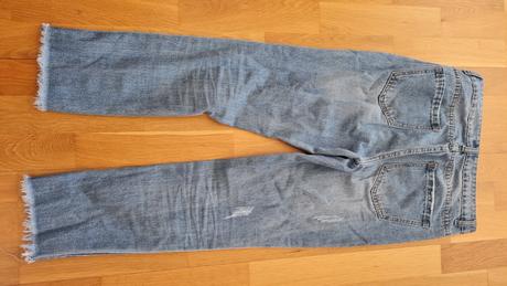 Rifle 36 strapcový koniec, denim,36