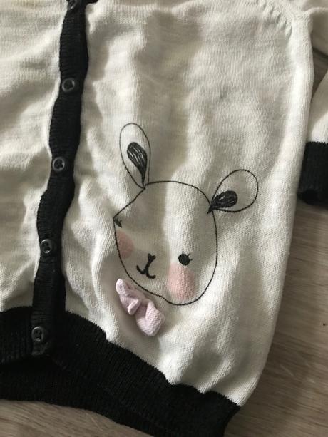 Svetrik zajko 12-18 mes., h&m,86