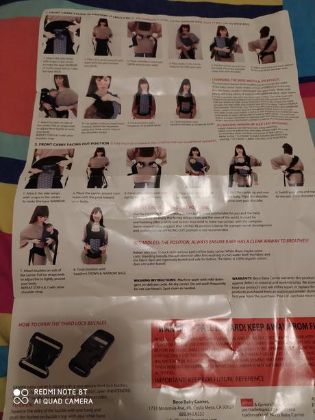 Predám ergonomický nosič beco, beco