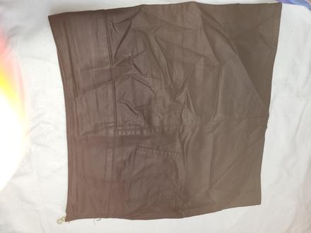 Tmavohnedá mini sukňa, f&f,42