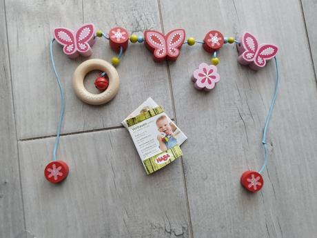 Drevená hračka na vajíčko haba, 