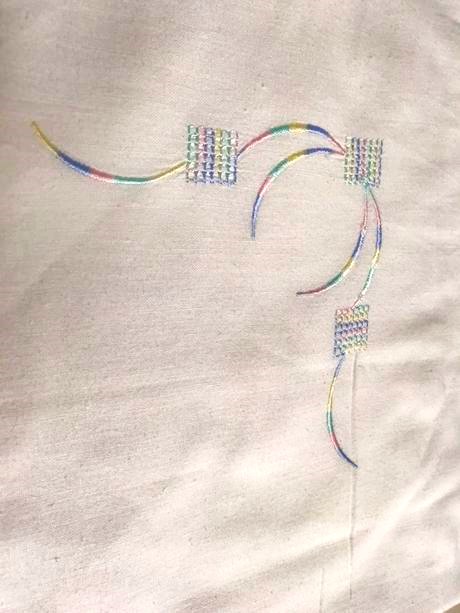 Damašková obliečka na vankúš,