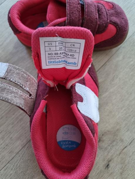 Barefoot topánočky veľkosť 20, little blue lamb,20