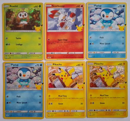 Pokémon karty "mcdonald's collection 2021",