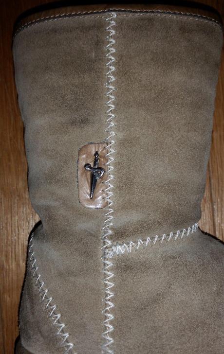 Paciotti kožené/ ovčia vlna cizmicky, 25