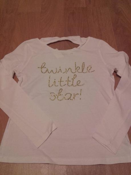 Tričko twinkle little star 122/128, h&m,122