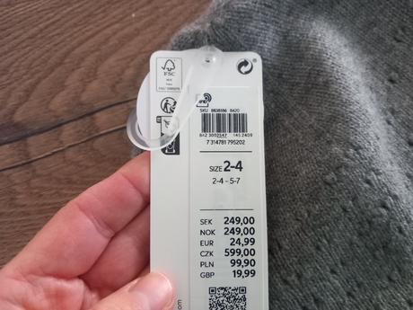 Set 2ks lindex merino čiapky veľ. 2 - 4 rokynové s, lindex,48