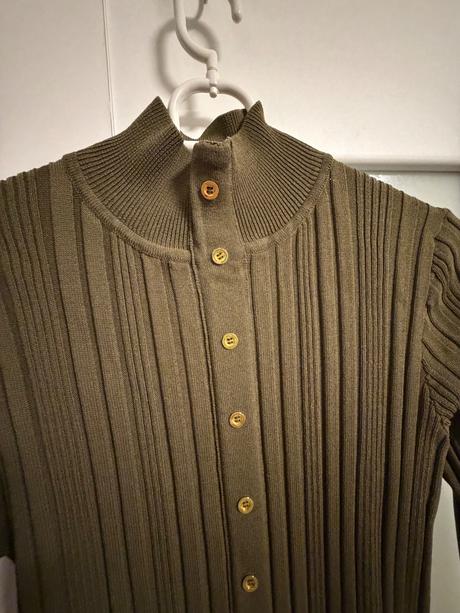 Khaki slim šaty michelle keegan, m