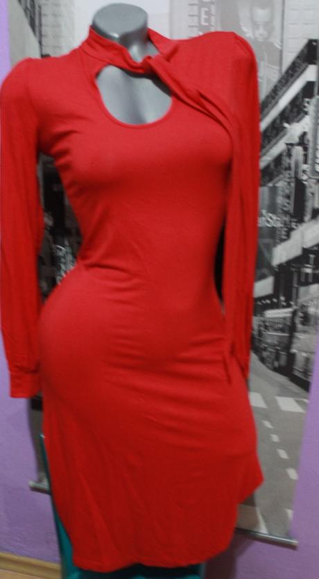 Sexy cervene saty, s