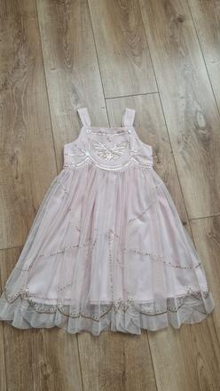 Slávnostné šaty zn. h&m veľ. 110-116 cm., h&m,110