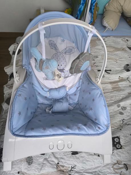 Húpacie vibračné kreslo s melódiami lorelli 0-18kg, 