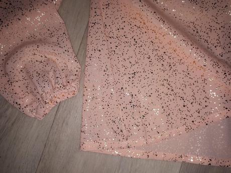 Trblietavá blúzka 116/122, palomino,116