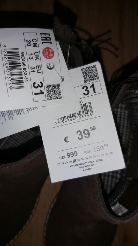 Kozene topanky, reserved,31