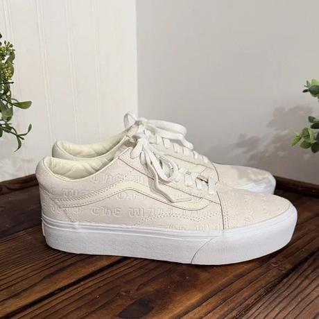 Old skool platform, vans,37