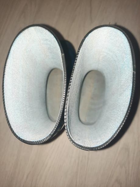 Modro-čierne gumáky a&a (vd 15 cm), 23