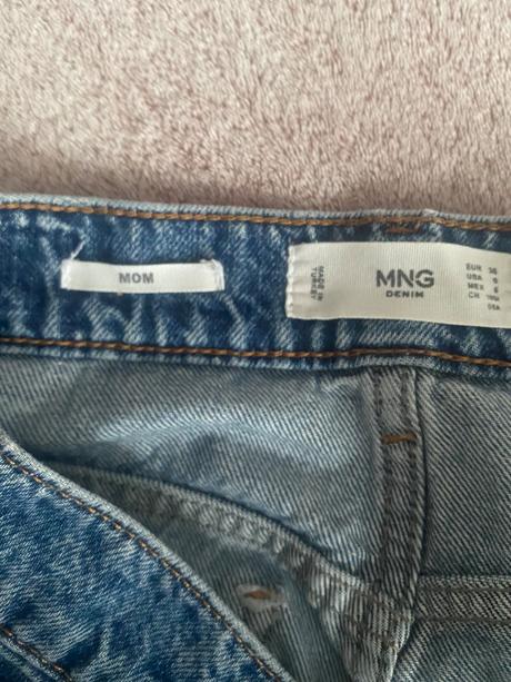 Dámske rifle mango mom fit, mango,m