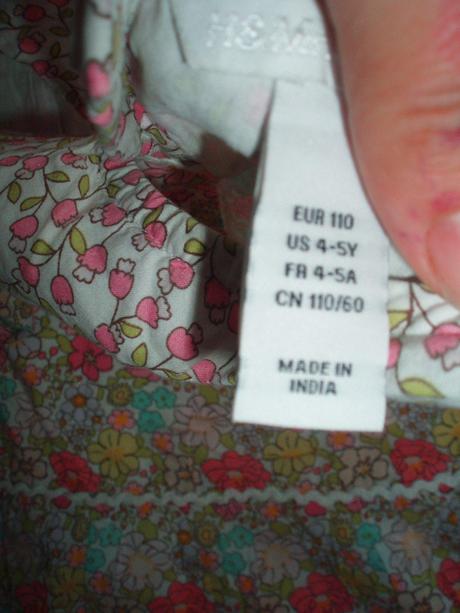 Šaty,110,4-5rokov, 6 eur, h&m,110