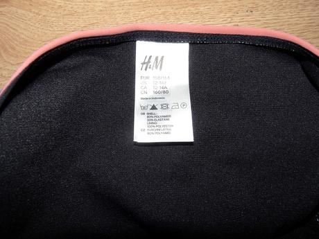 Dvojdielne pásikové, h&m,158