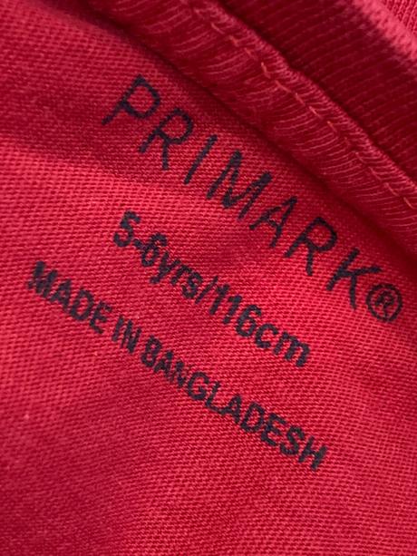 Chlapčenské tričko football primark (5-6 r.), primark,116