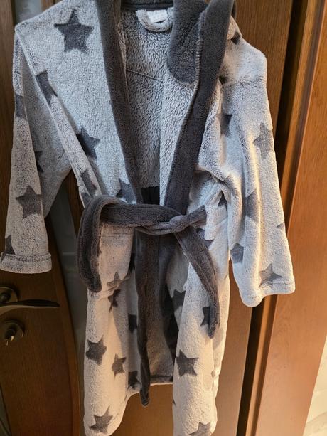 Sivý chlapčenský župan, f&f,122