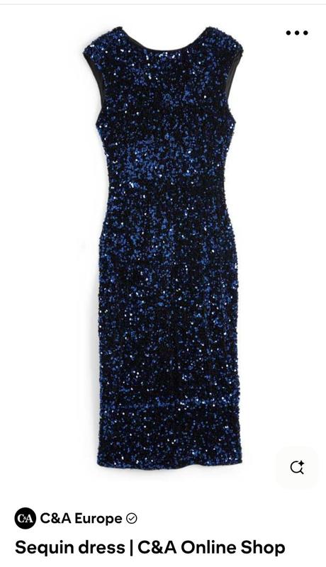 Spoločenské šaty xs, c&a,xs