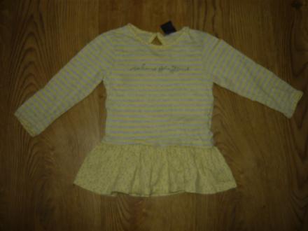 Tunika , tričko s dlhým rukávom -74, 74