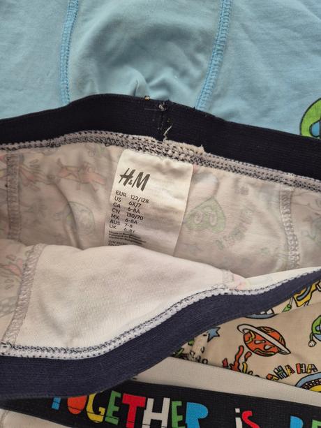 3x trenky hm, h&m,122