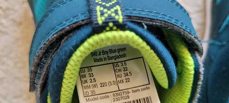 Tenisky newfeel dvojicky, decathlon,35