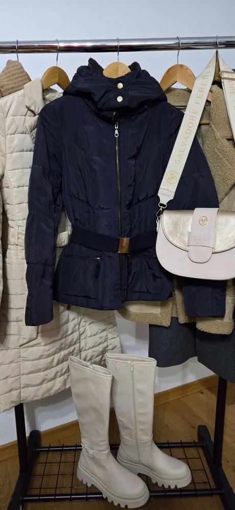 Perová bunda zara, zara,s